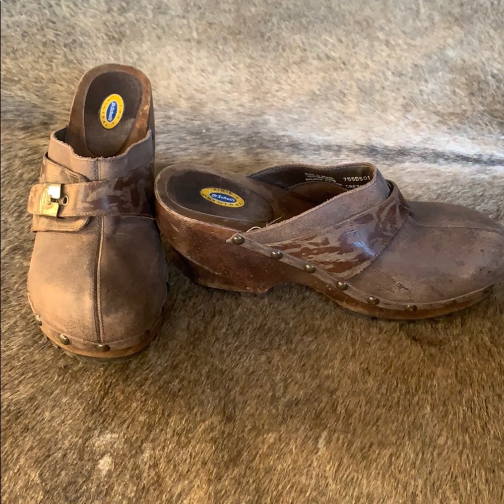 Brown Clogs